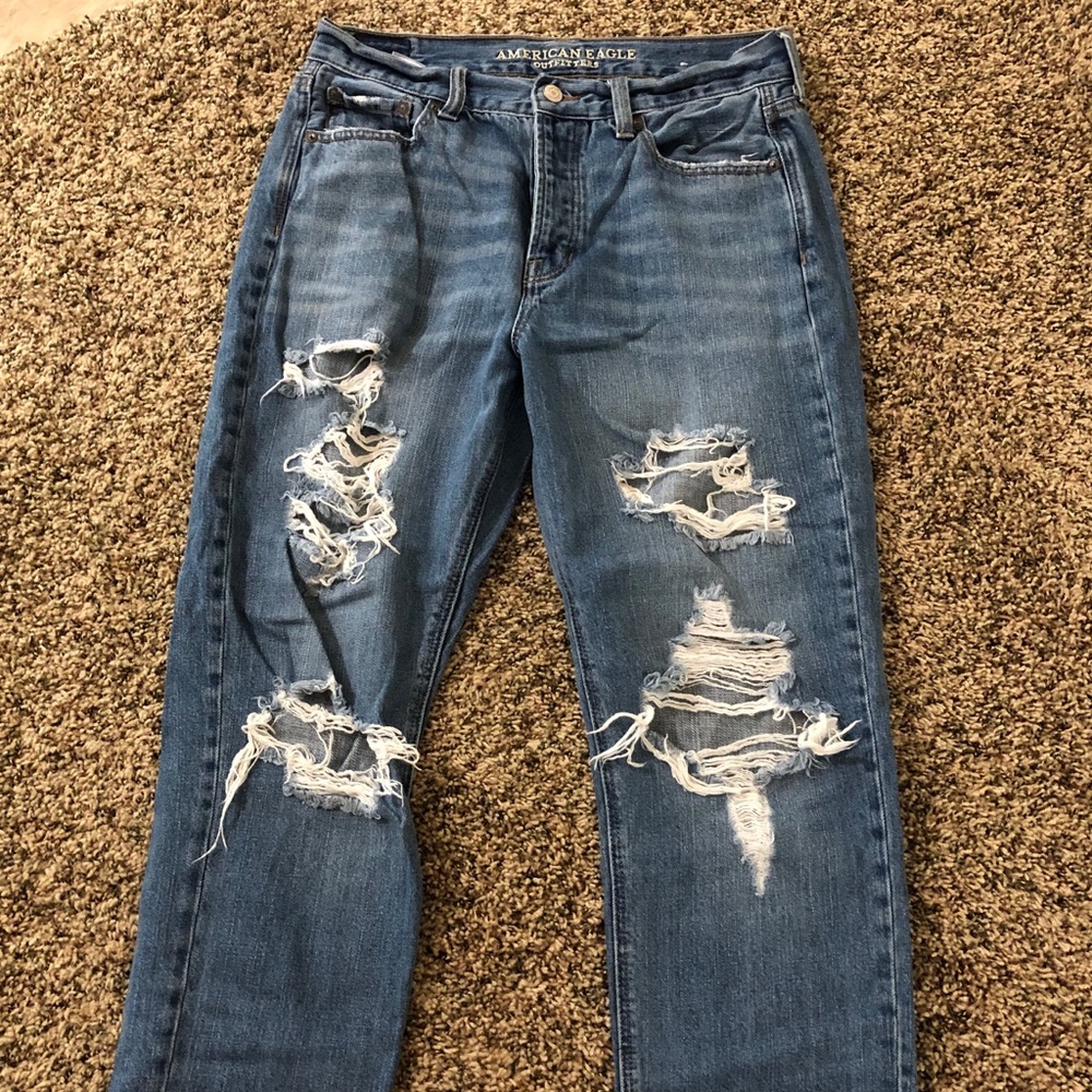 American eagle vintage high rise boyfriend jean